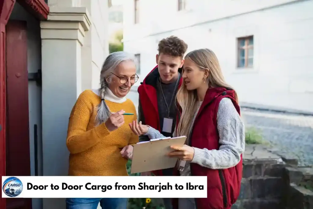 Door to Door Cargo from Sharjah to Ibra