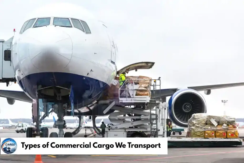 Types of Commercial Cargo We Transport