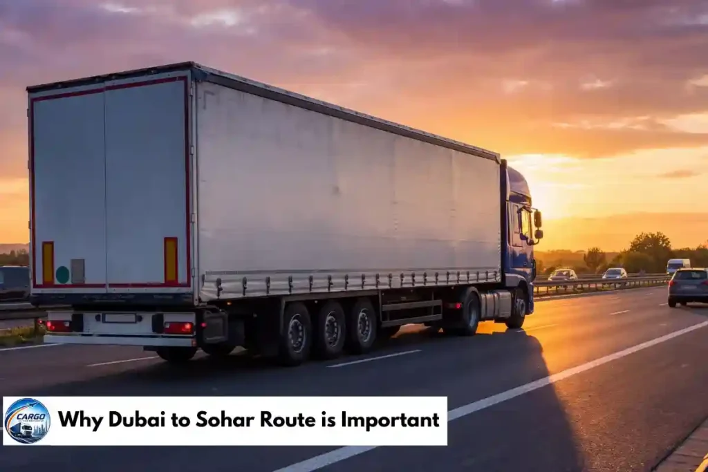 Why Dubai to Sohar Route is Important