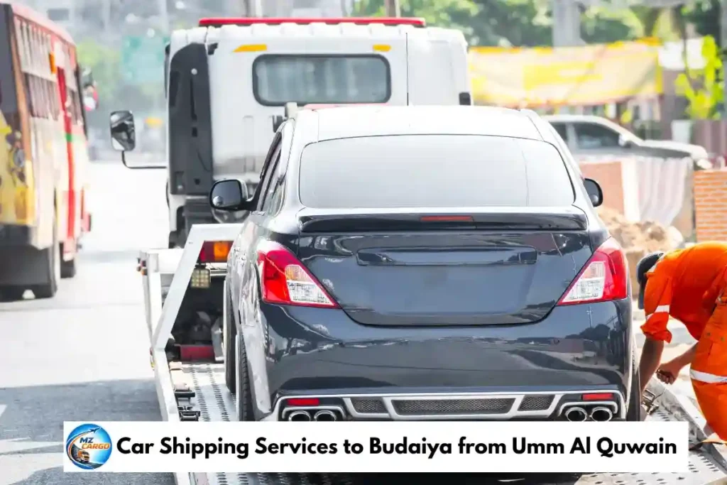 Car Shipping Services to Budaiya from Umm Al Quwain