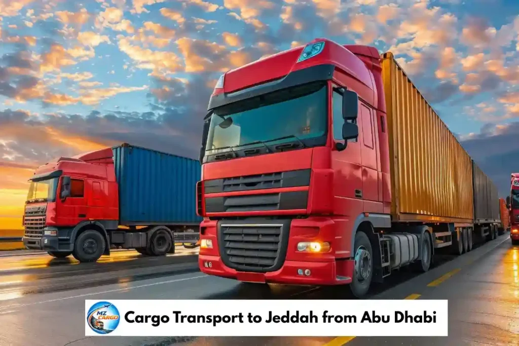 Cargo Transport to Jeddah from Abu Dhabi