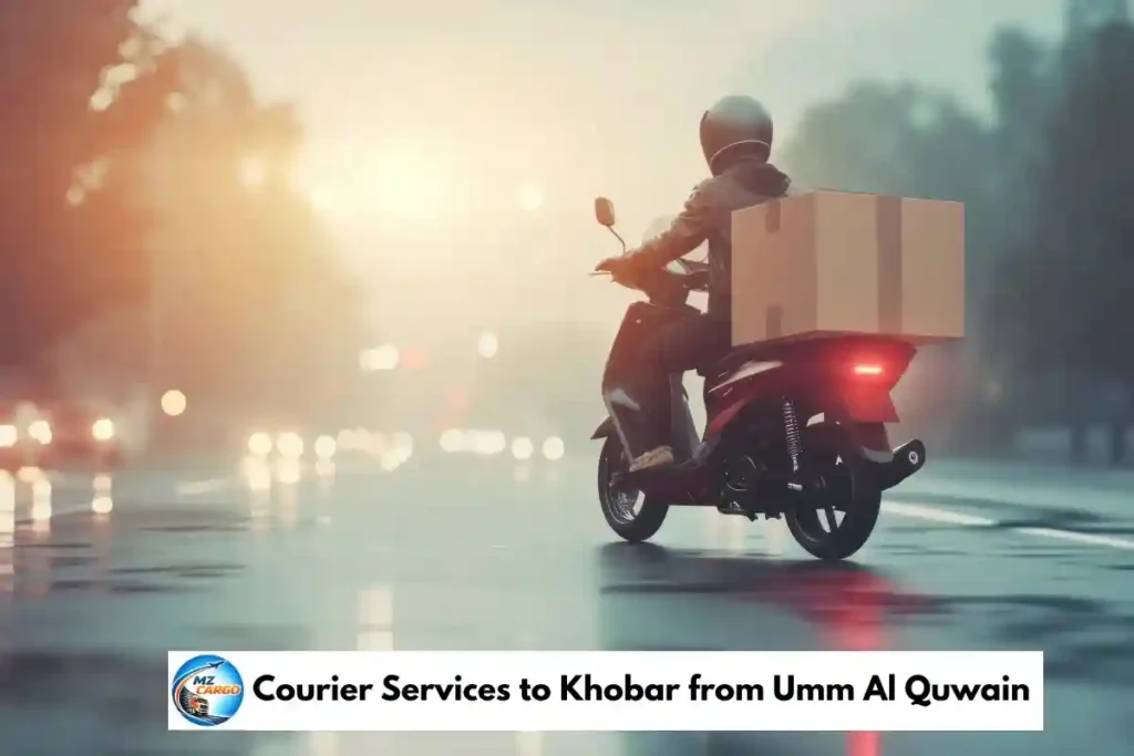 Courier Services to Khobar from Umm Al Quwain