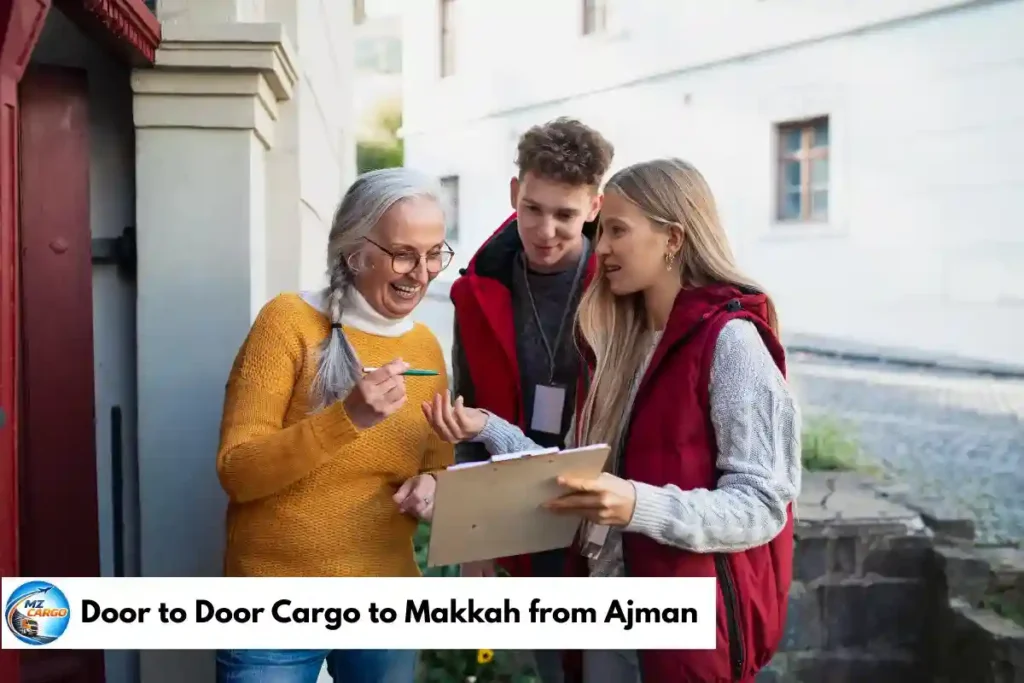 Door to Door Cargo to Makkah from Ajman