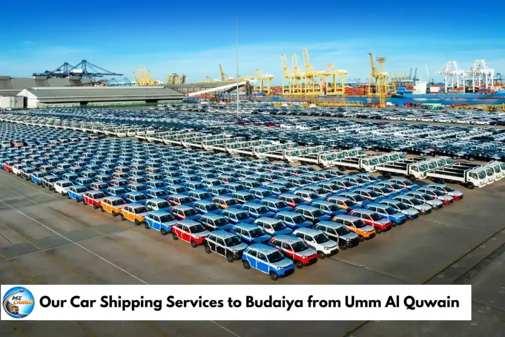 Our Car Shipping Services to Budaiya from Umm Al Quwain
