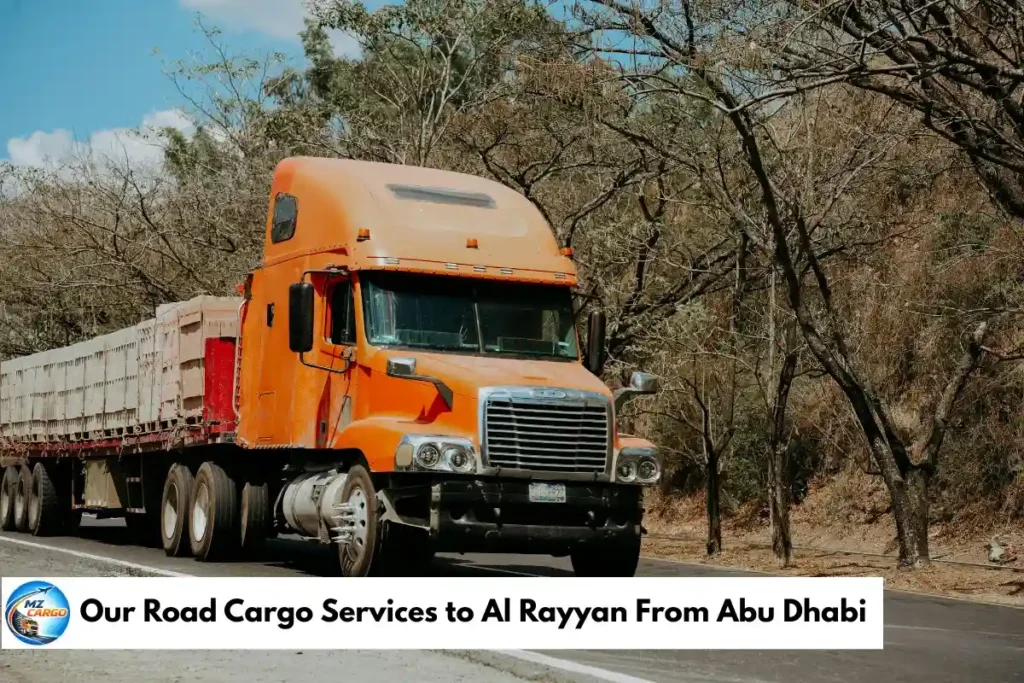 Our Road Cargo Services to Al Rayyan From Abu Dhabi