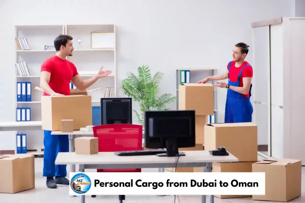 Personal Cargo from Dubai to Oman