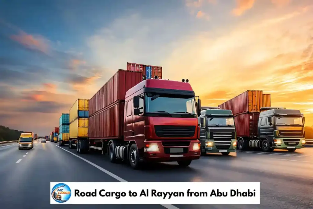 Road Cargo to Al Rayyan from Abu Dhabi