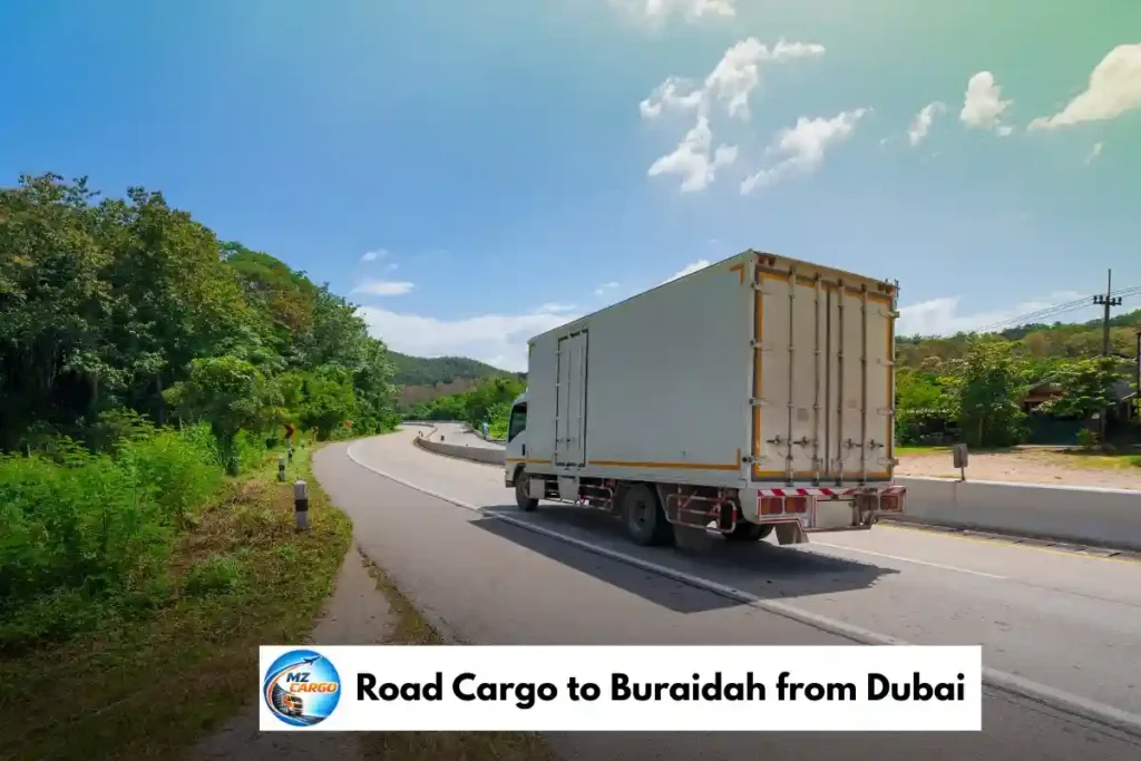 Road Cargo to Buraidah from Dubai