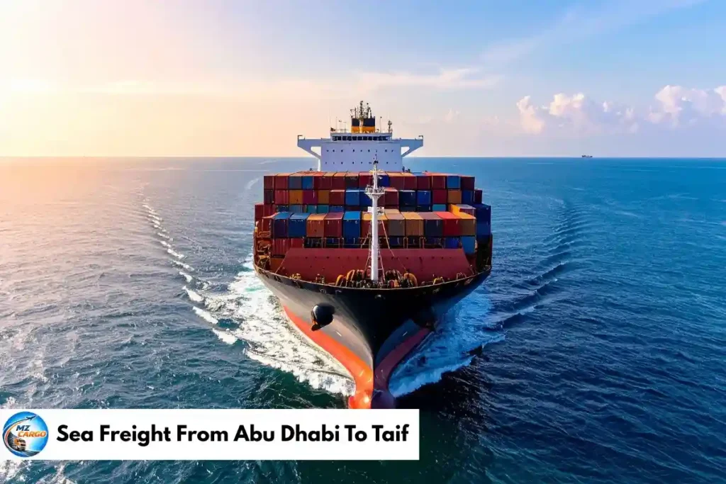 Sea Freight From Abu Dhabi To Taif