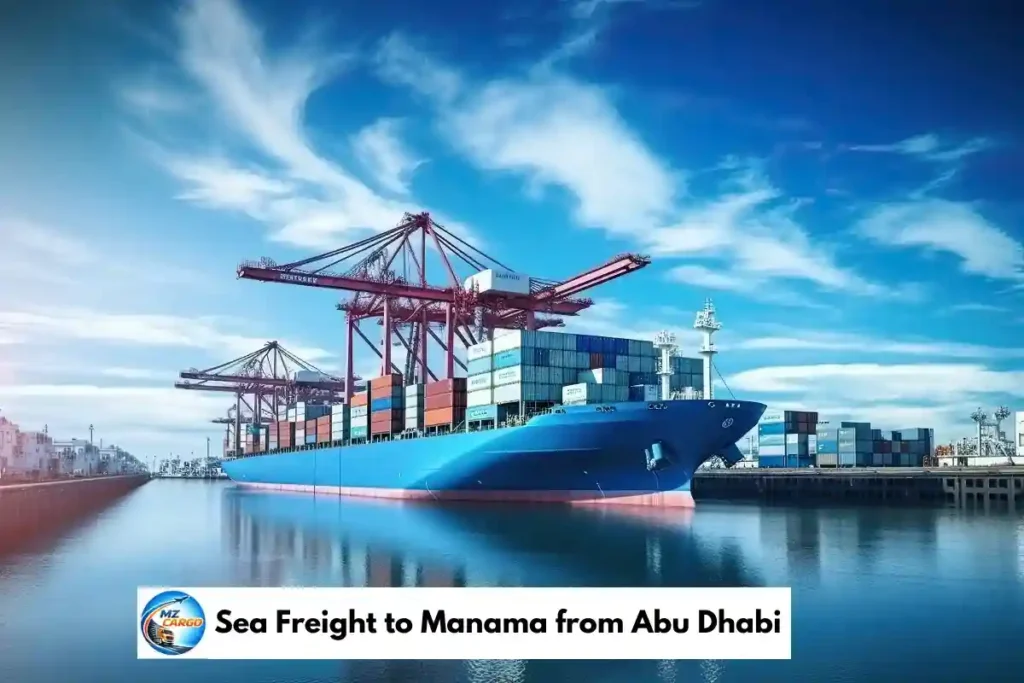 Sea Freight to Manama from Abu Dhabi