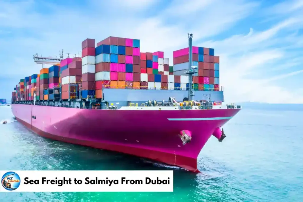 Sea Freight to Salmiya From Dubai