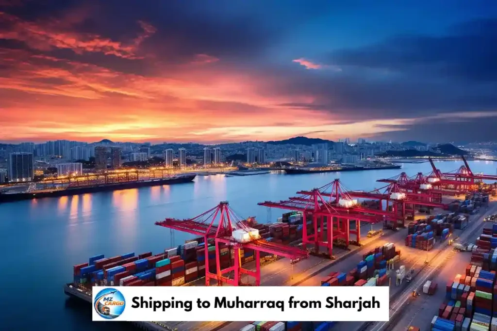Shipping to Muharraq from Sharjah