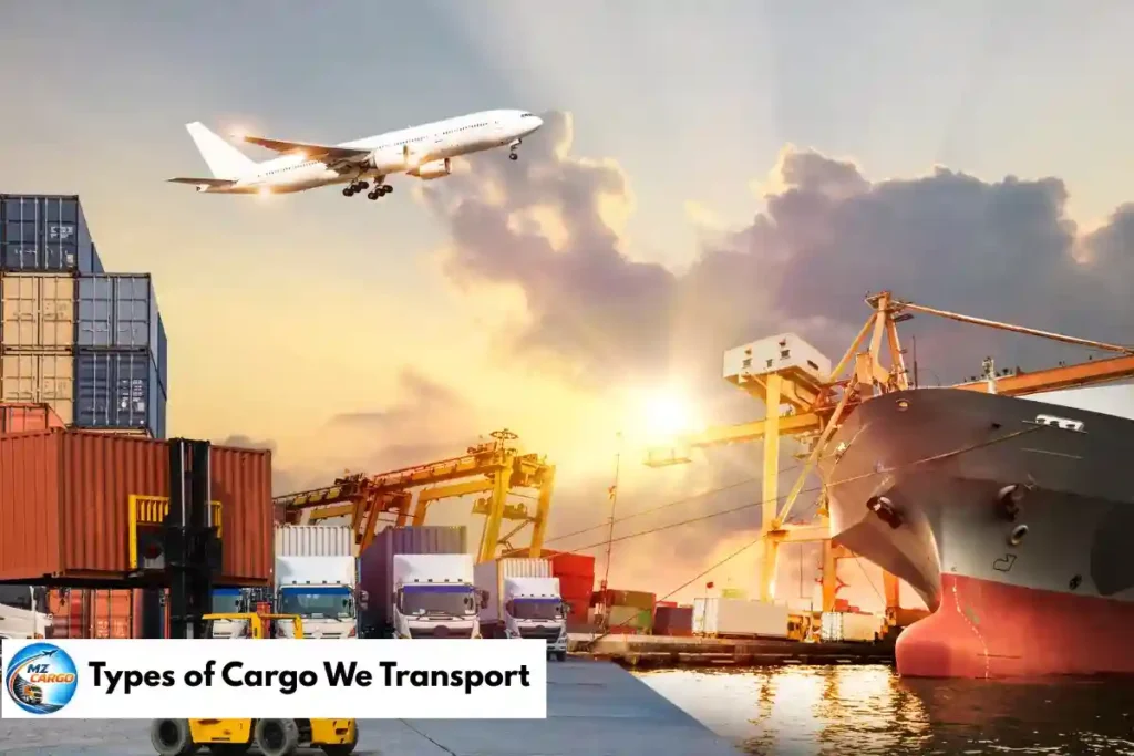 Types of Cargo We Transport