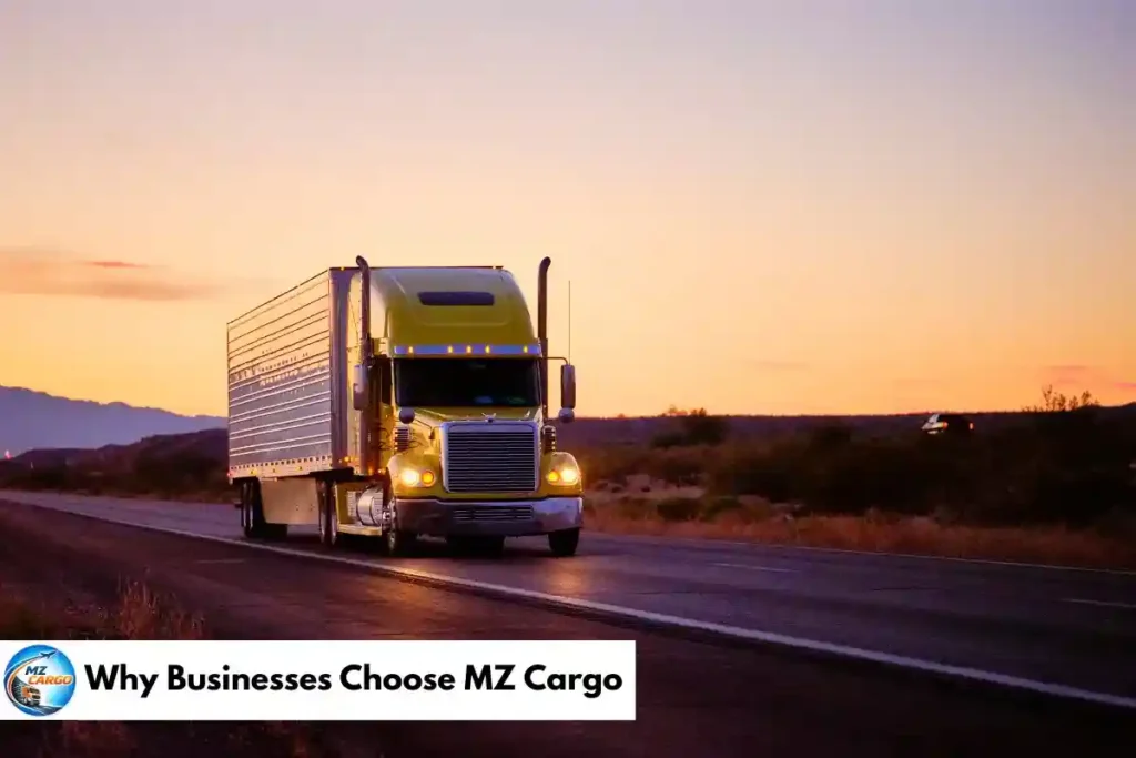 Why Businesses Choose MZ Cargo